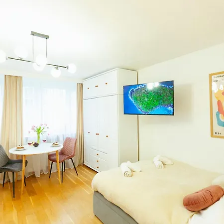 Appartamento Bagno Big - Prywatne W Centrum Warszawy Varsavia